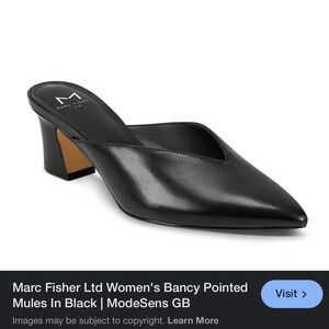 Marc Fisher Pointed Toe Mule
